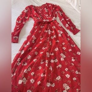 Indigo Rose long dress